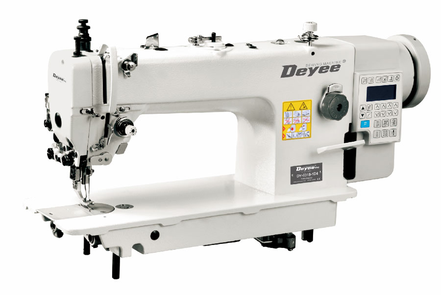 Direct-drive Heavy Duty Top And Botton Feed Lockstitch Sewing Machine With Auto Trimmer