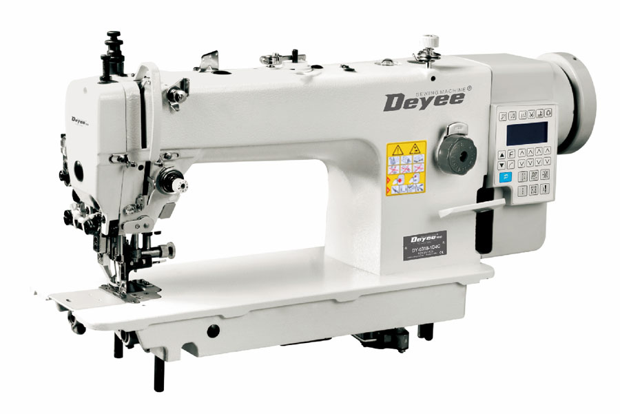 Direct-Drive Heavy Duty Top And Botton Feed Lockstitch Sewing Machine With Edge Cutter And Auto Trimmer